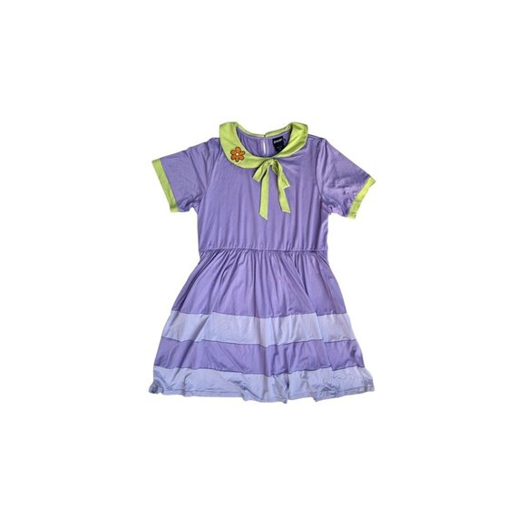Scooby-Doo! Daphne Lavender Dress Halloween Costume Size Large - Picture 5 of 7